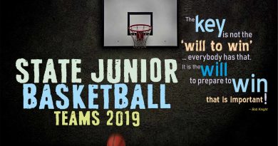 STATE JUNIOR Basketball Teams Announced STATE JUNIOR Basketball Teams Announced